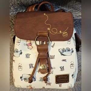 Disney Loungfly Winnie the Pooh & Friends 100 Acre Wood Backpack
